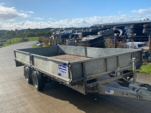 Ifor Williams 14ft Twin Flat Bed
